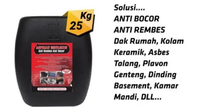 Jual Aspal Emulsi 25kg