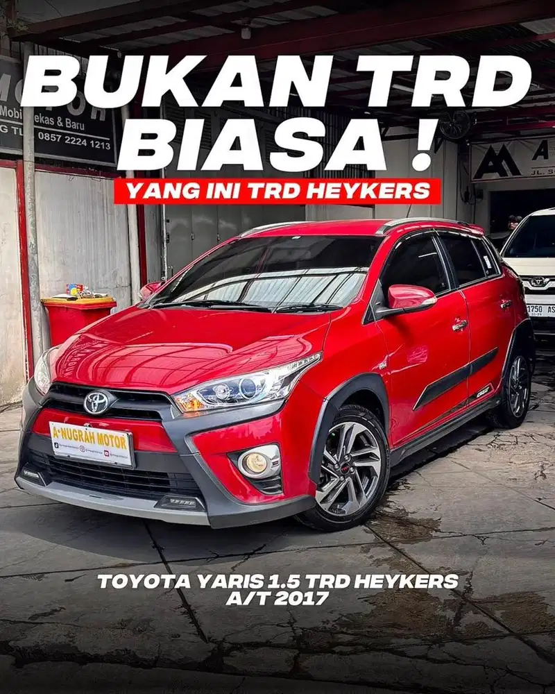 KILOMETER 30 RIBU !! Toyota YARIS TRD HEYKERS MATIC 2017 || ANM