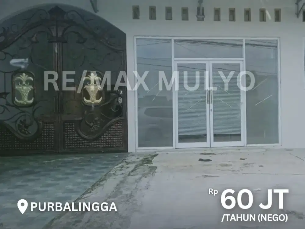 Disewakan Rumah Klasik Siap Huni dan Luas Area Purbalingga