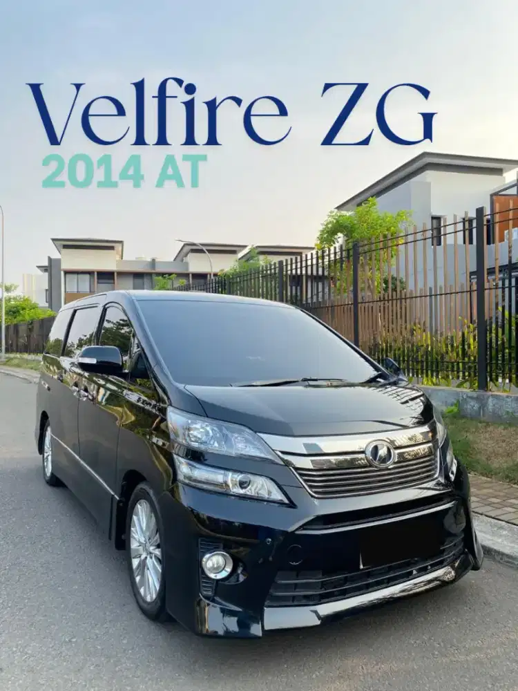 Velfire ZG 2014 AT