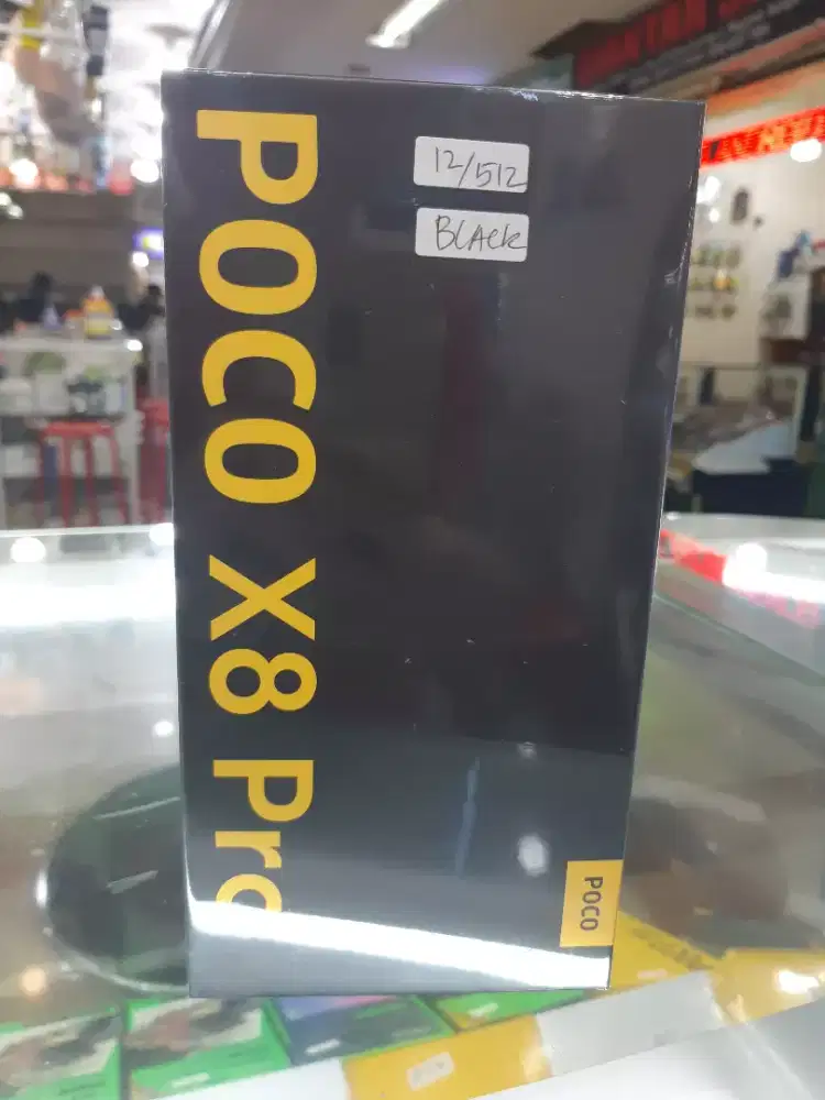 Jual poco x8 pro 12/512GB resmi tam