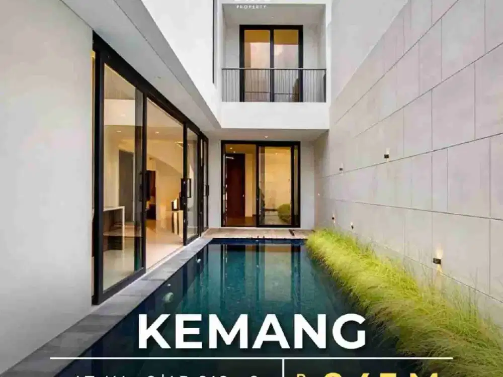 BRAND NEW HOUSE
MODERN TROPICAL di KEMANG JAKARTA SELATAN