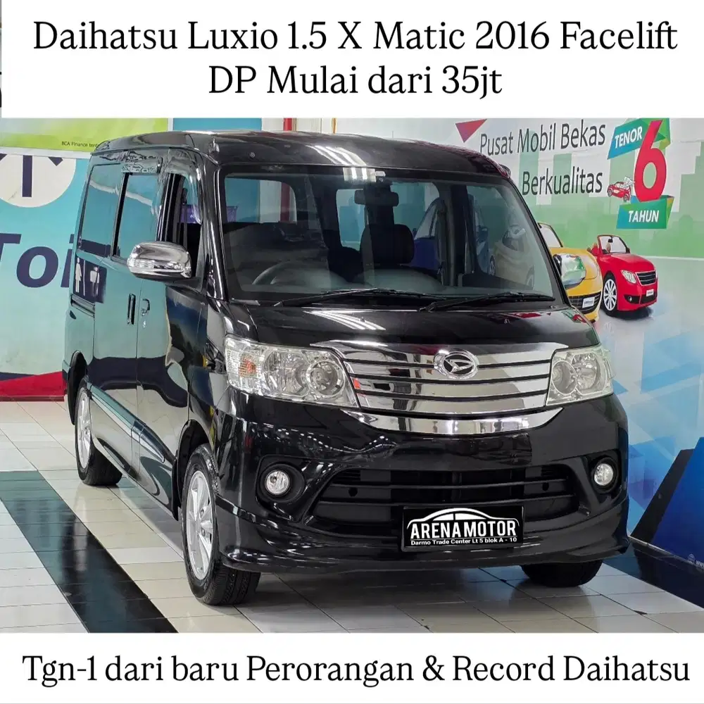 [KM 50rb] Luxio X AT 2016 Antik Full Ori Facelift # Daihatsu 1.5 Matic