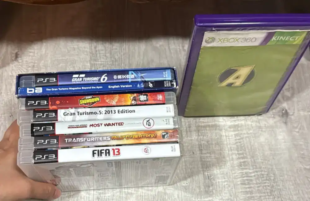 PS3 slim 320gb lengkap