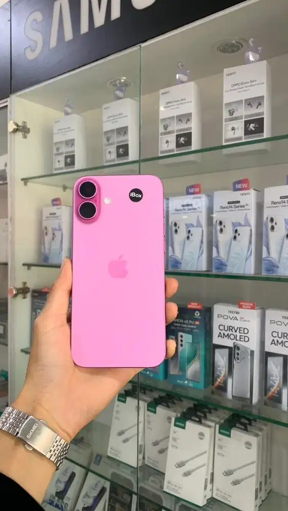 Iphone 16 Plus 128 GB Ibox, Garansi Aktif - Juni 2026