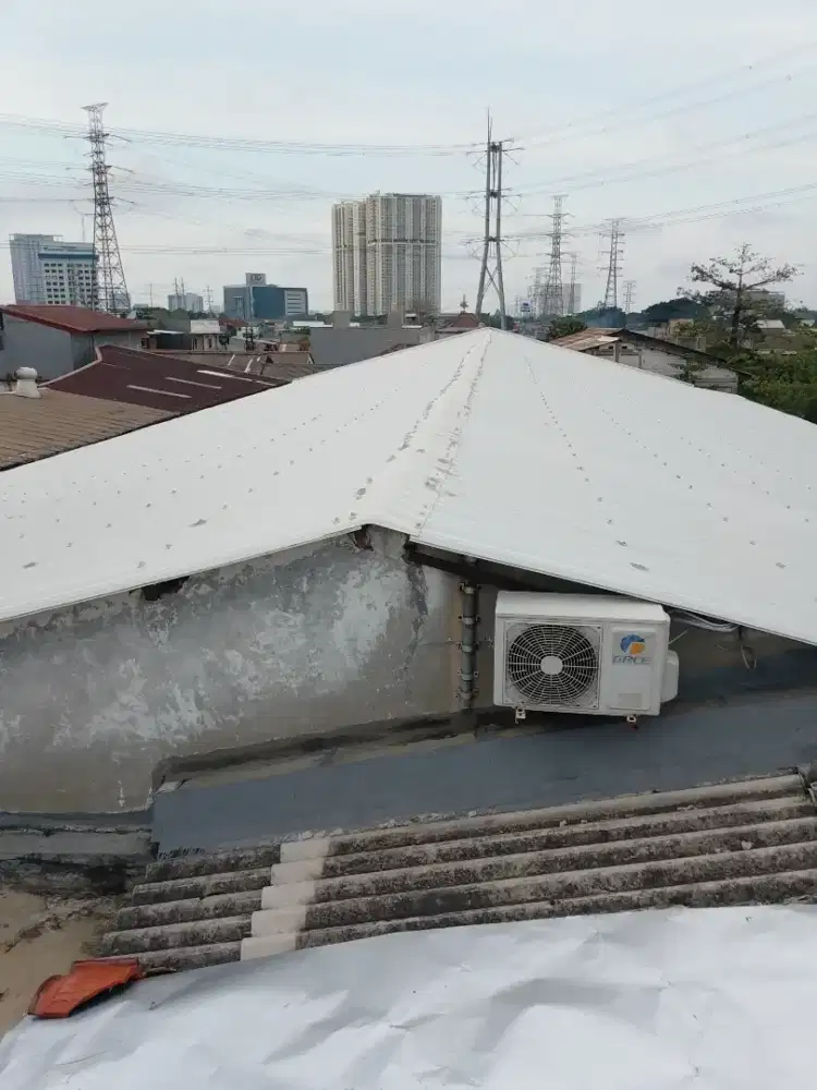 Jasa pasang atap baja ringan murah meriah 190rb m2