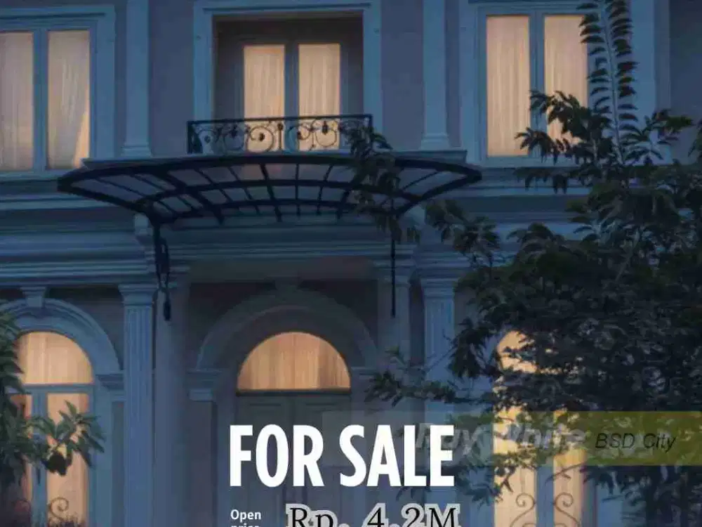 Rumah Luas Tanah 300m2 di Les Belles Maisons Serpong Lokasi Strategis