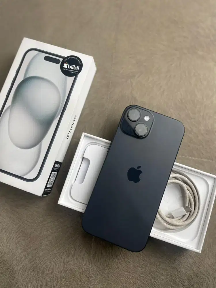 Iphone 15 128GB Ibox Fullset Original