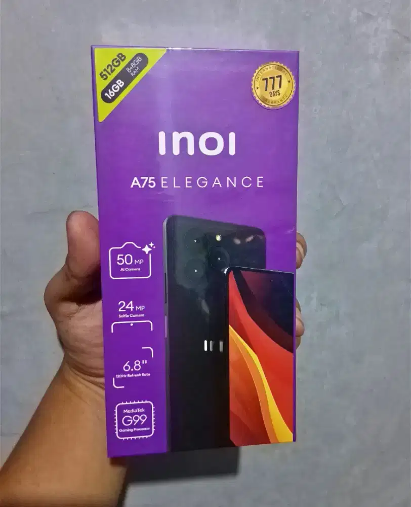 Inoi A75 8/512gb Resmi
