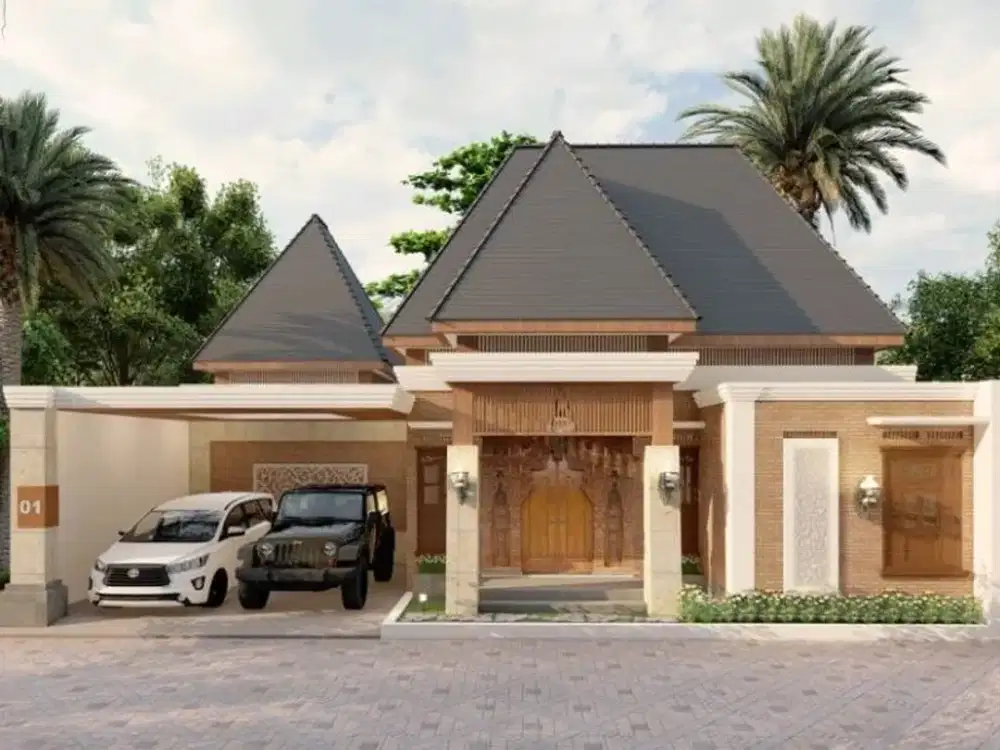 Villa Etnik Penuh Pesona Dekat Candi Borobudur Magelang