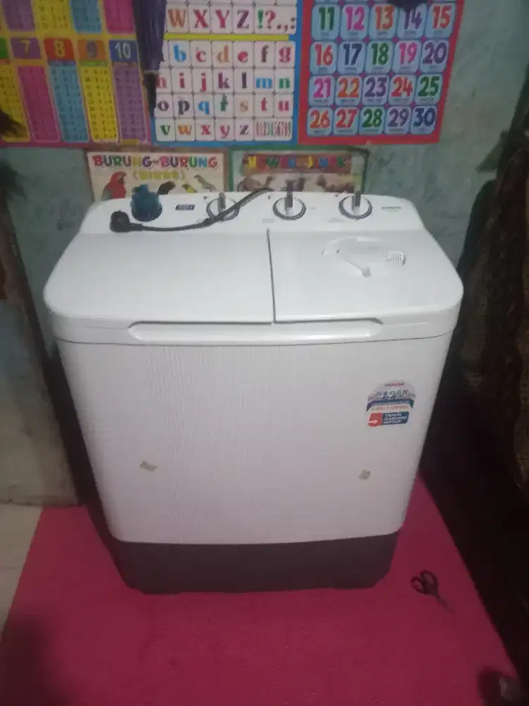 Mc sanken 8 kg 2 tabung normal semua