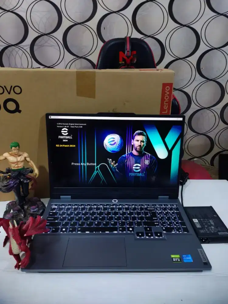 Lenovo LOQ Mulus Fullset Masih Garansi Resmi Siap COD