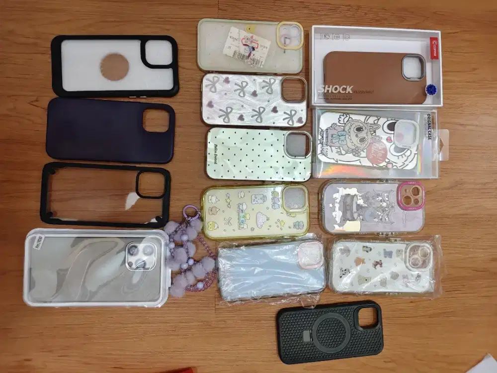 Case iphone 15 & case 12 pro max ada ringke fusion x