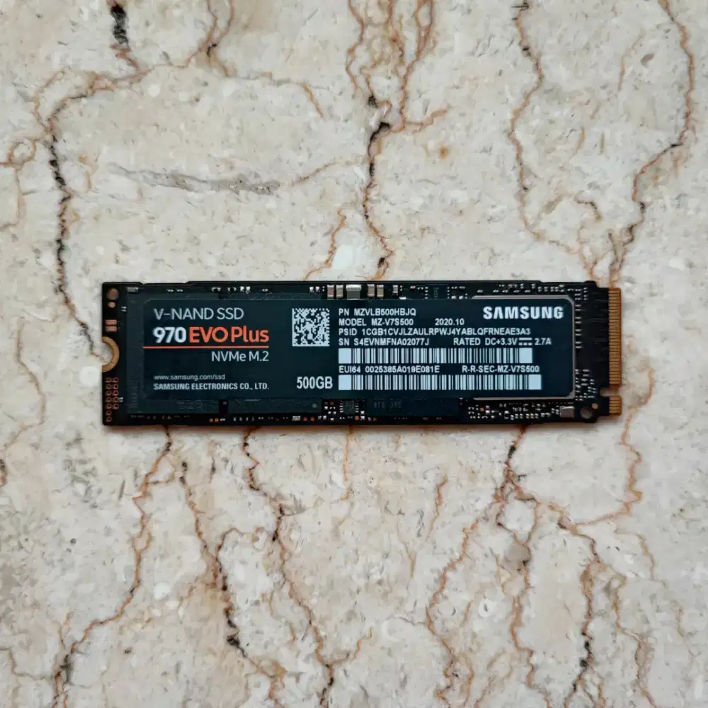 SAMSUNG 970 EVO Plus 500GB M.2 NVMe SSD PCIe Gen3