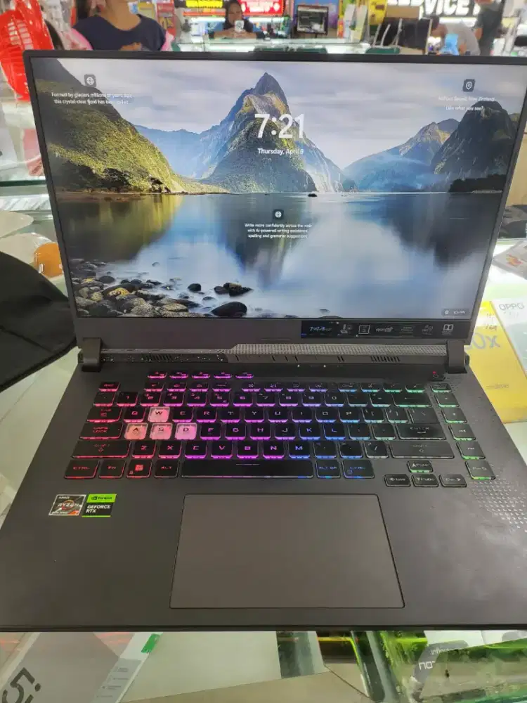 Laptop asus ryzen 7 ram 16GB