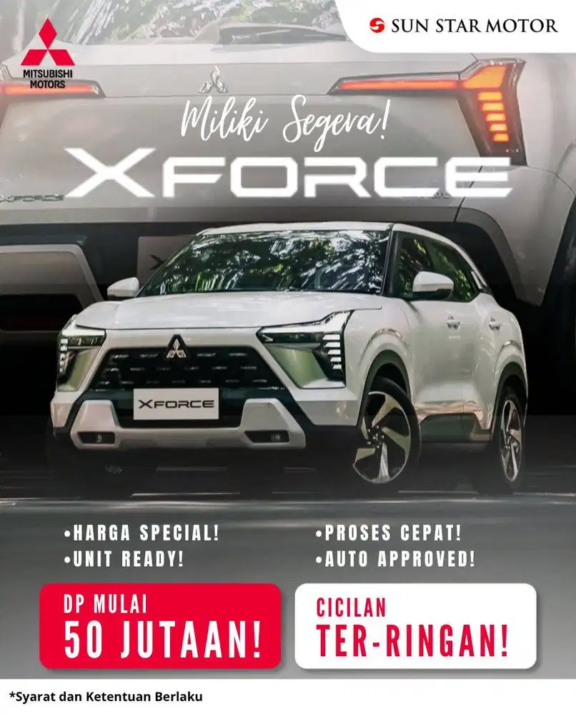 [Mobil Baru] Mitsubishi X Force ULTIMATE  (2025)