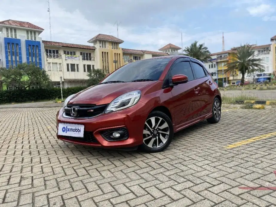 TDP 7,JT, Honda Brio 1.2 RS Bensin-AT Orange 2017
