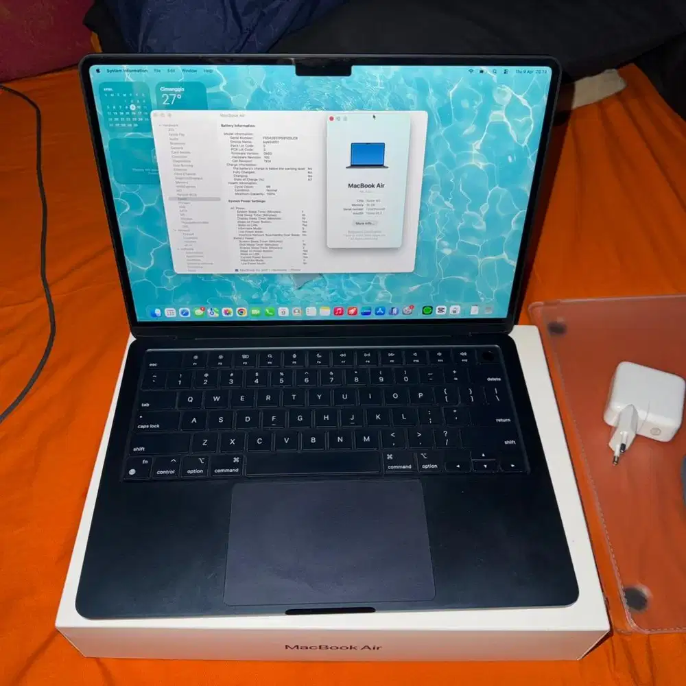 Macbook Air M2 16/256 Midnight IBOX