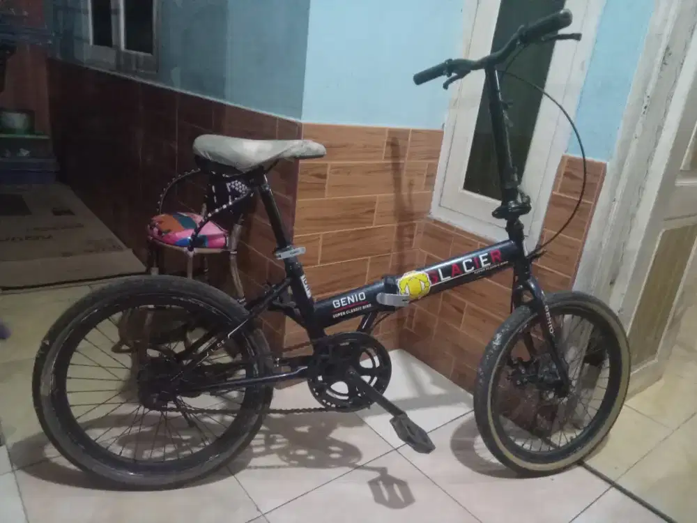 Di jual cepet lipat ring 20 singgel,merek genio