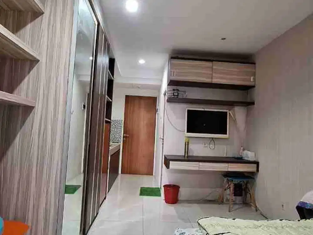 PUNCAK BUKIT GOLF POOL VIeW ‼️ Apartemen Studio Furnish dekat Pakuwon Mall Surabaya Barat