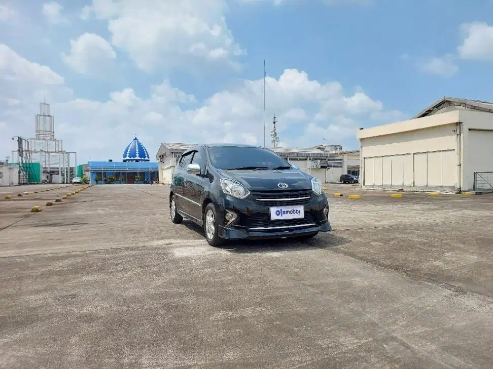 TDP 5,JT, Toyota Agya 1.0 G TRD Sportivo Bensin-AT Hitam 2017