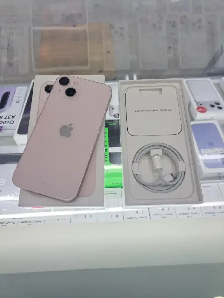 Second Apple IPhone 13 128GB Pink Ex IBOX Mulus Fullset Original Nego
