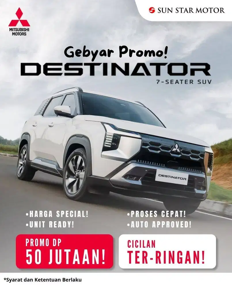 [Mobil Baru] TEBUS MURAH DESTINATOR (2026)