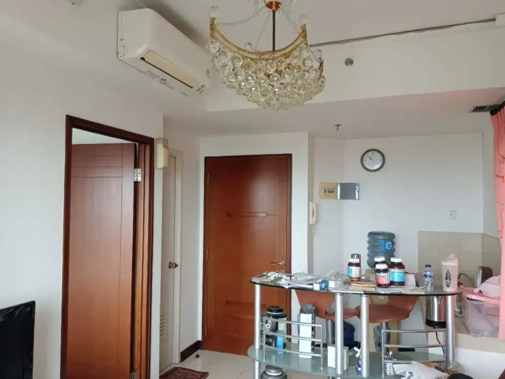 Disewakan Apartment Mediterania Marina Residences Ancol, Luas 38m2, Type 1BR, View ke Dufan