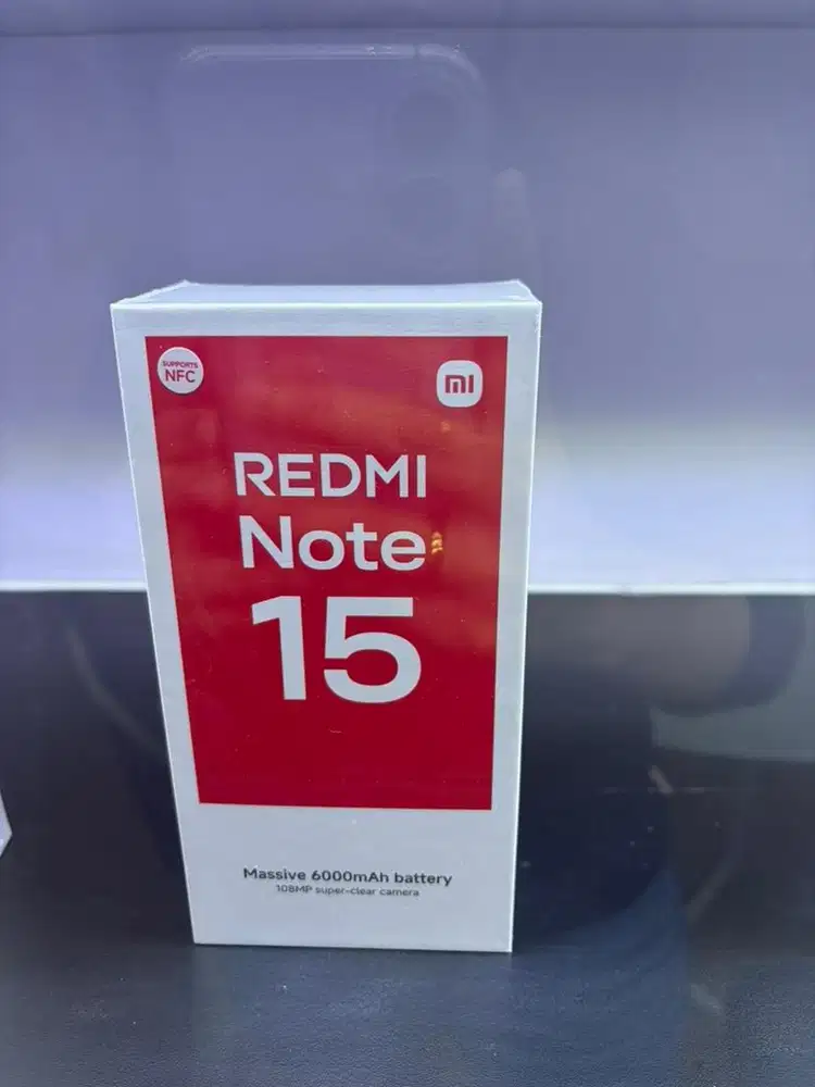 Redmi note 15 Ram 8/256gb baru garansi resmi nasional 15 Bulan