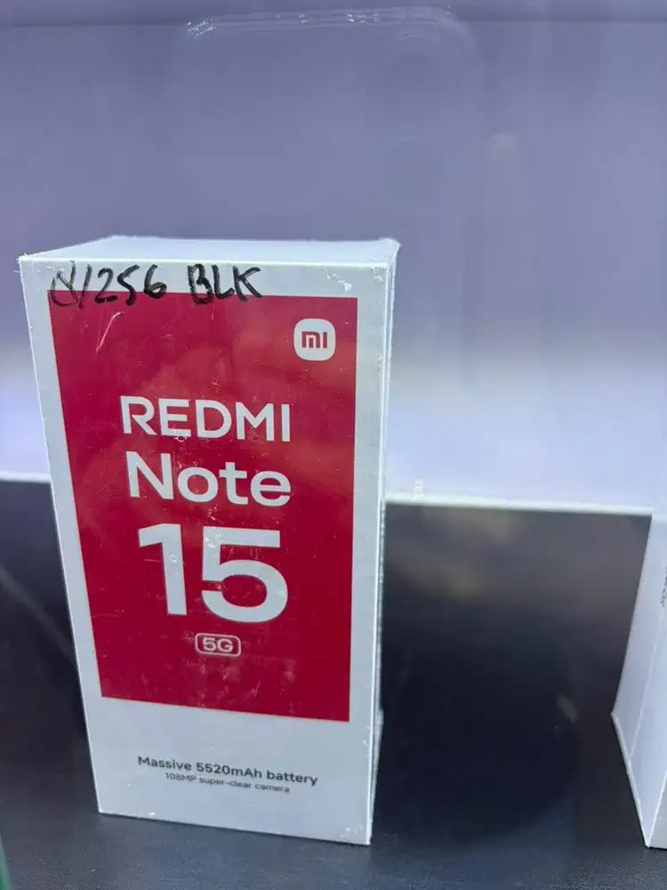 Redmi note 15 5g Ram 8/256gb baru garansi resmi nasional 15 bulan