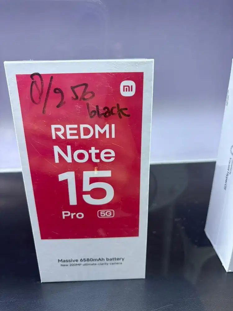 Redmi note 15 Pro 5g Ram 8/256gb baru garansi resmj nasional 15 bulan