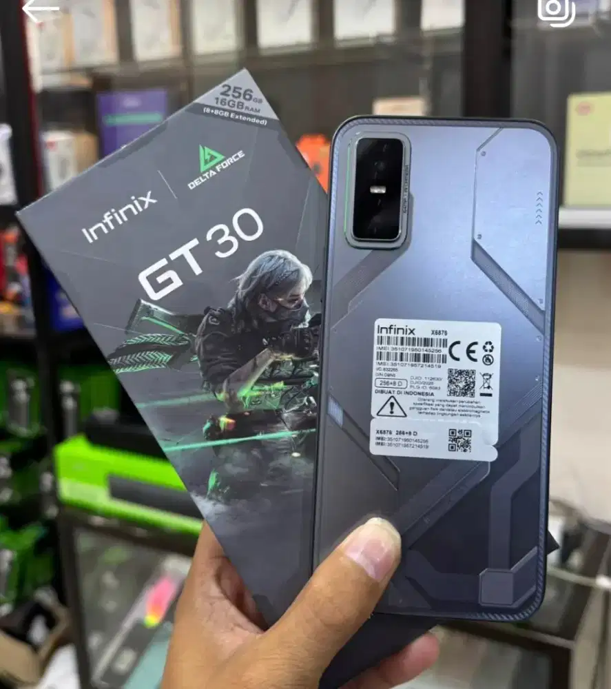 INFINIX GT 30 5G 16/256GB 'ATLANTIS DAHSYAT'