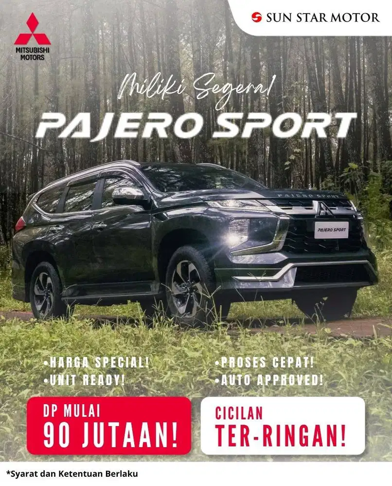 [Mobil Baru] Promo Terbaik Pajero Sport  (2026)