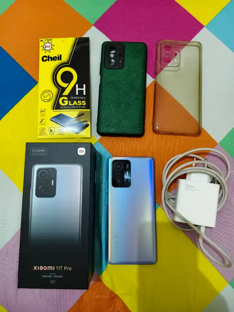 Xiaomi 11t pro 12/256 mulus plus bonus