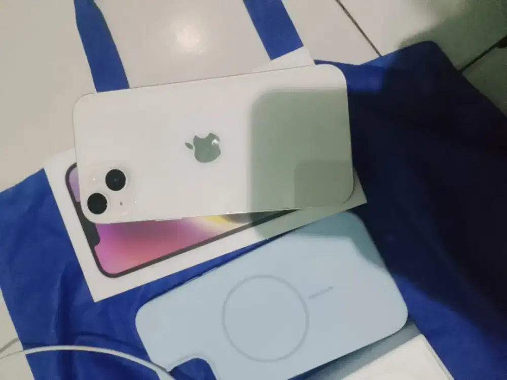 Iphone 14 plus 128 gb all op mlus hb 100 no mnus