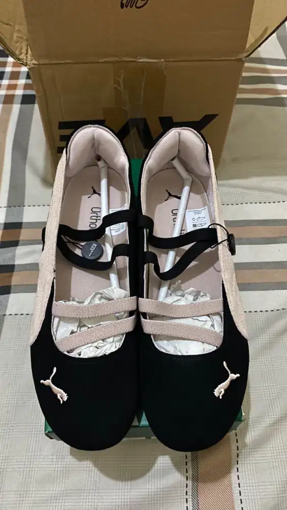 Puma Ballet Blackpink Size 38 Sepatu Wanita Baru (Like New, Belum Dipa