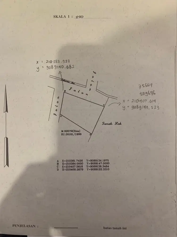Tanah Banyuwangi Kota SHM 406 m2