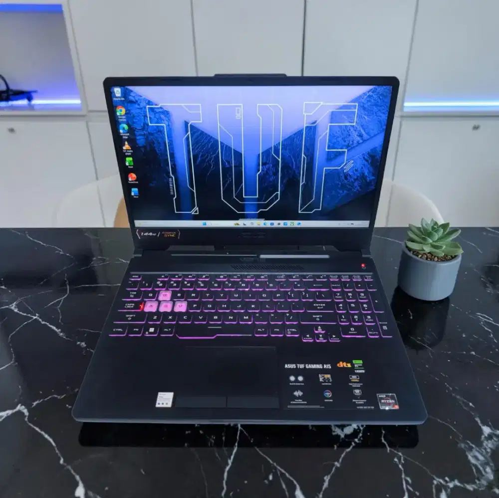ASUS TUF A15  NVIDIA RTX GARANSI RESMI ACTIVE (SSD 512GB)