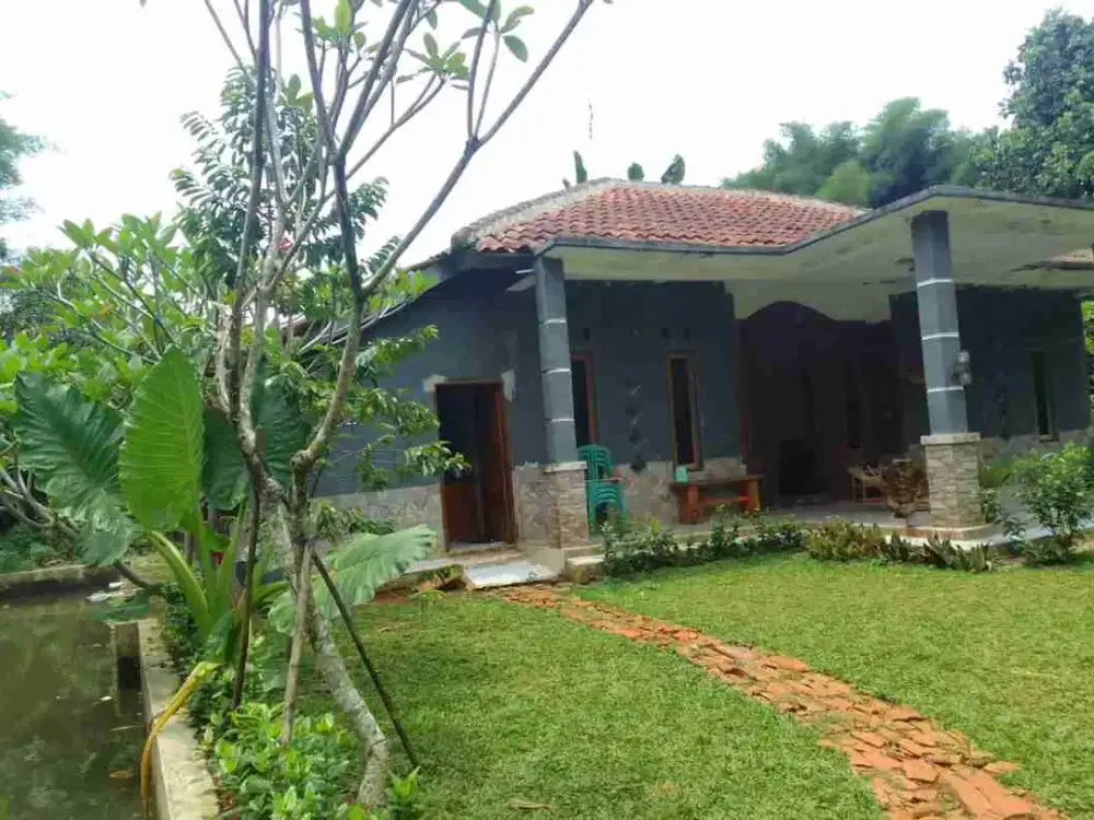 Dijual Tanah Bonus Kolam Ikan di Kemang Bogor