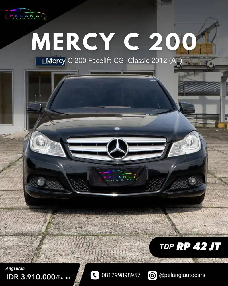 FOR SALE: Mercy C 200 Facelift CGI Classic 2012 (AT)