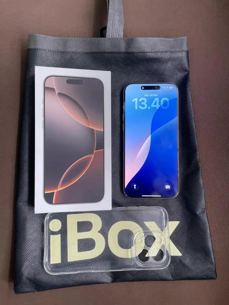 Iphone 16 Pro Max 256 GB IBOX (2 bulan pemakaian)