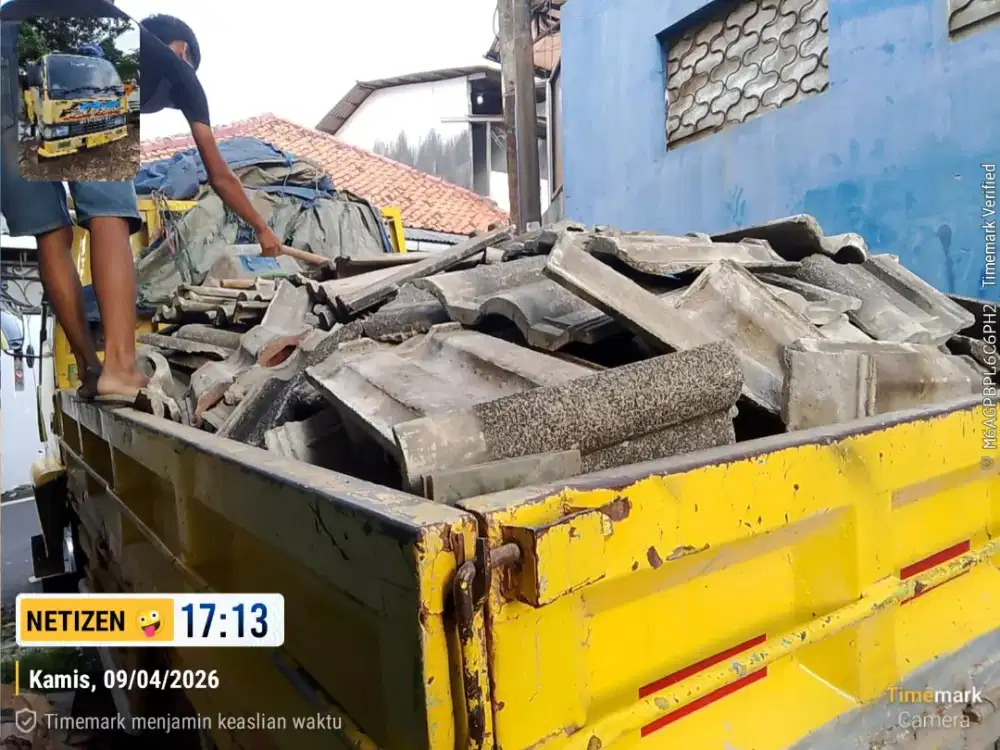 Jasa angkut puing dan buang sampah