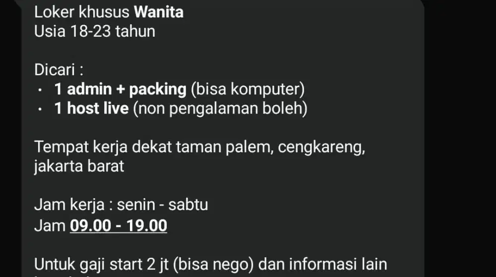 Admin,packing,host live