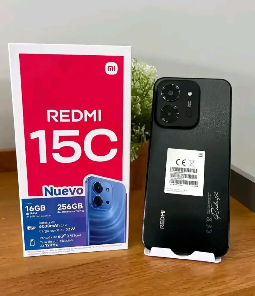 REDMI 15C 6/128 GARANSI 1 TAHUN