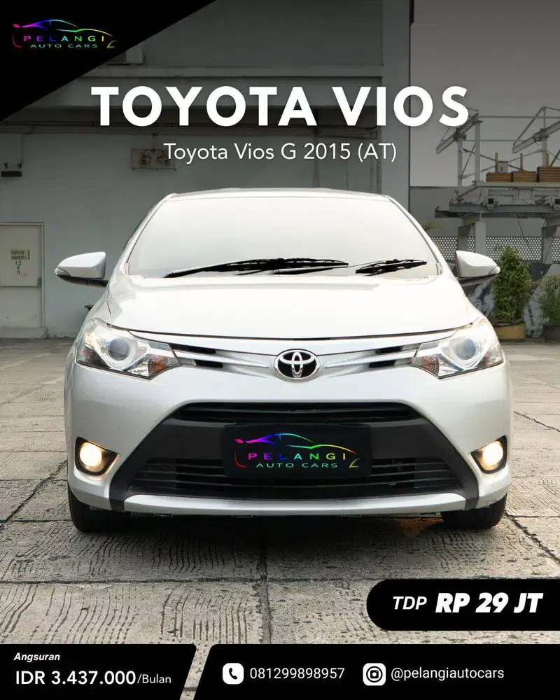 FOR SALE: Toyota Vios G 2015 (AT)