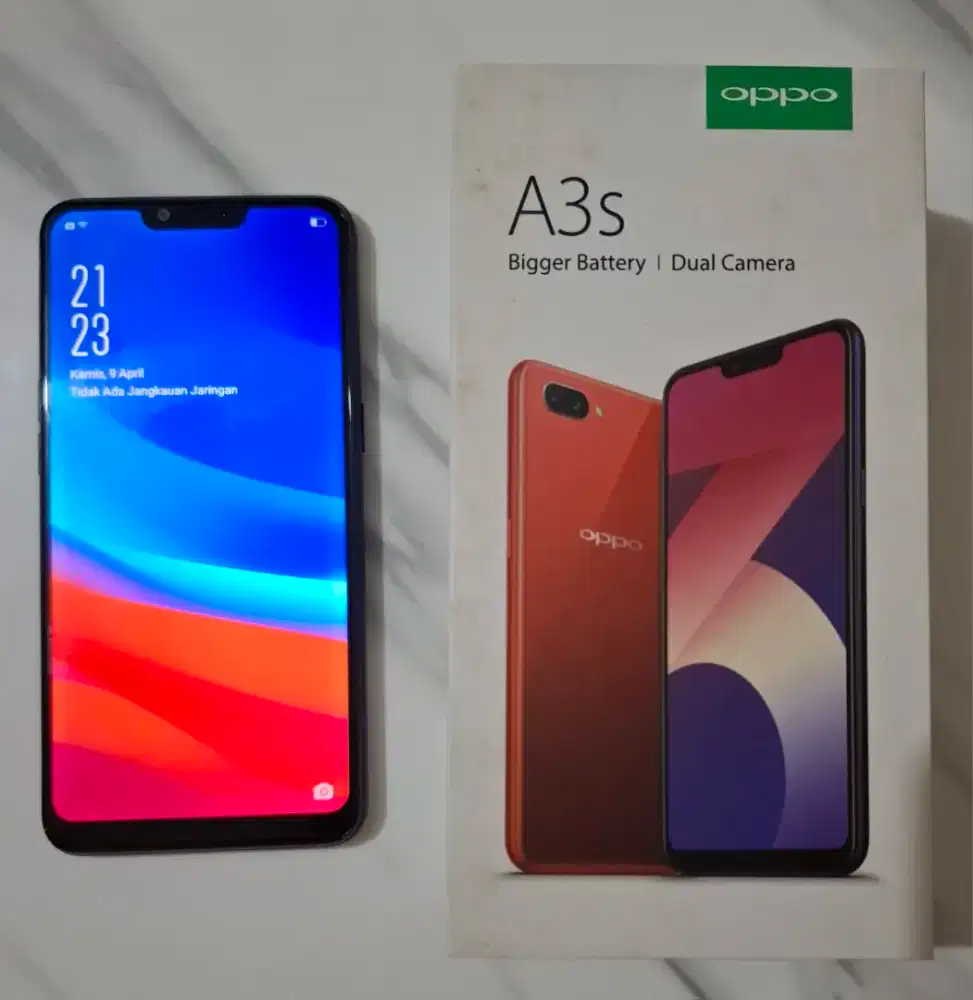 Jual Hp OPPO A3s mulus