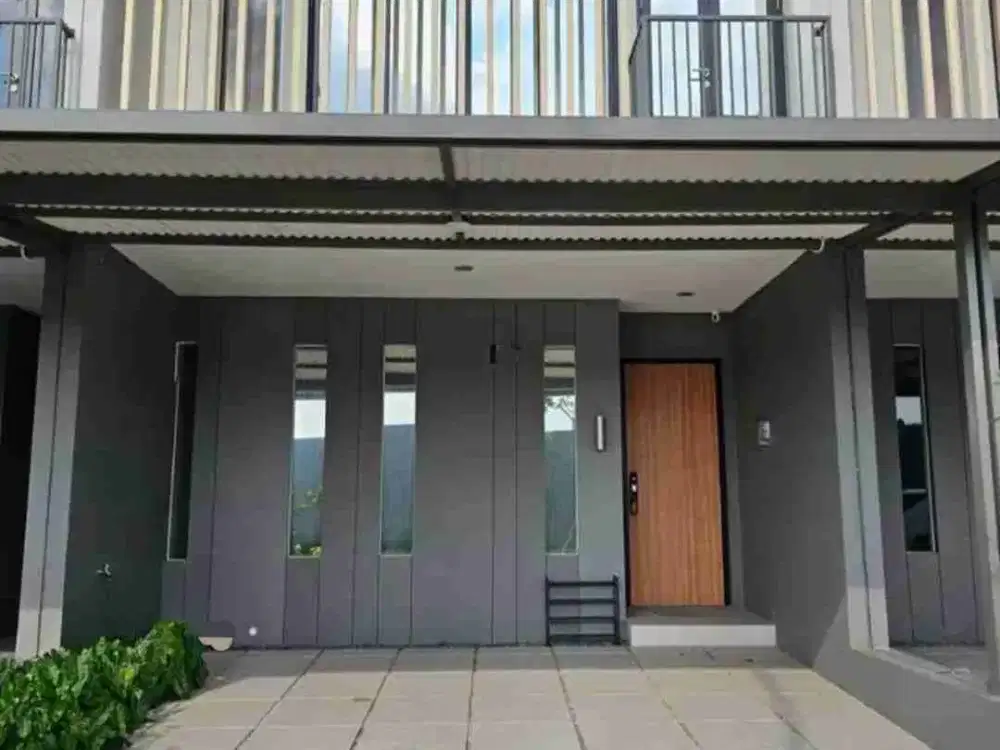 Jual Rumah Minimalis Modern 2 Lantai Di Cluster Zliving Grand Wisata