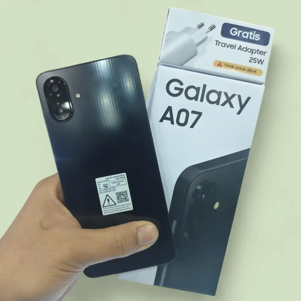samsung A07 4/64 fullset mulus no minus,