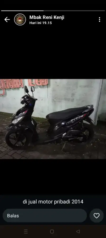 Yamaha mio j 113cc tahun 2014