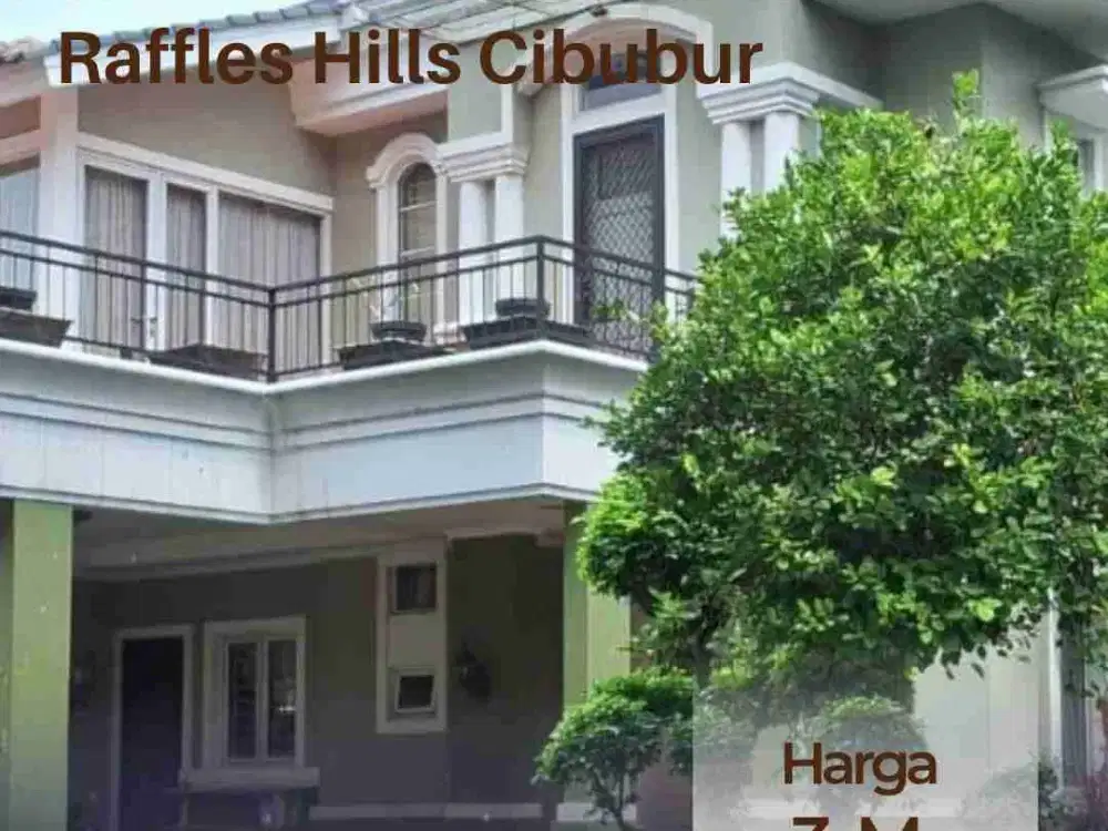 Dijual Rumah Mewah di Raffles Hills Cibubur